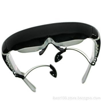 3D Video Glasses with 98inch LCD Display +Built-in 8GB Memory+TF Card Support to 32GB+854X480